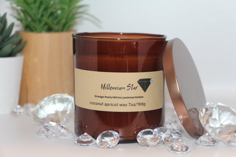 Millennium Star Diamond - Amber Straight Black Diamond Collection 7oz