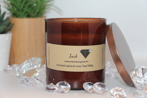 Jacob Diamond - Amber Straight Black Diamond Collection 7oz