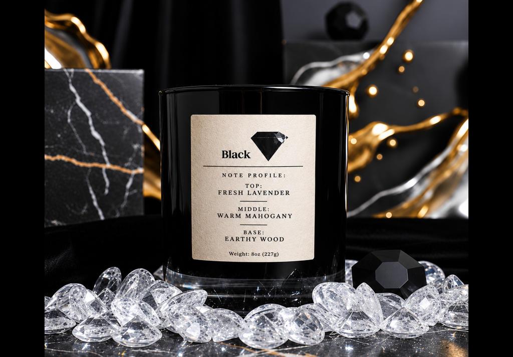 Black Diamond Candle