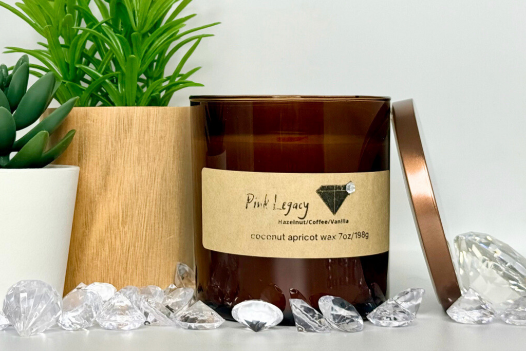 Pink Legacy Diamond Candle