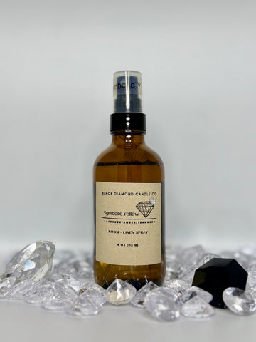 Symbolic Yellow Diamond Room + Linen Spray