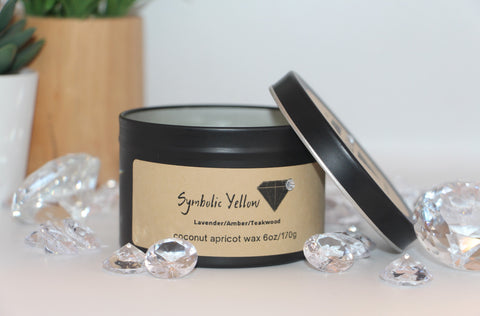 Symbolic Yellow Diamond - Tin Black Diamond Collection 6oz