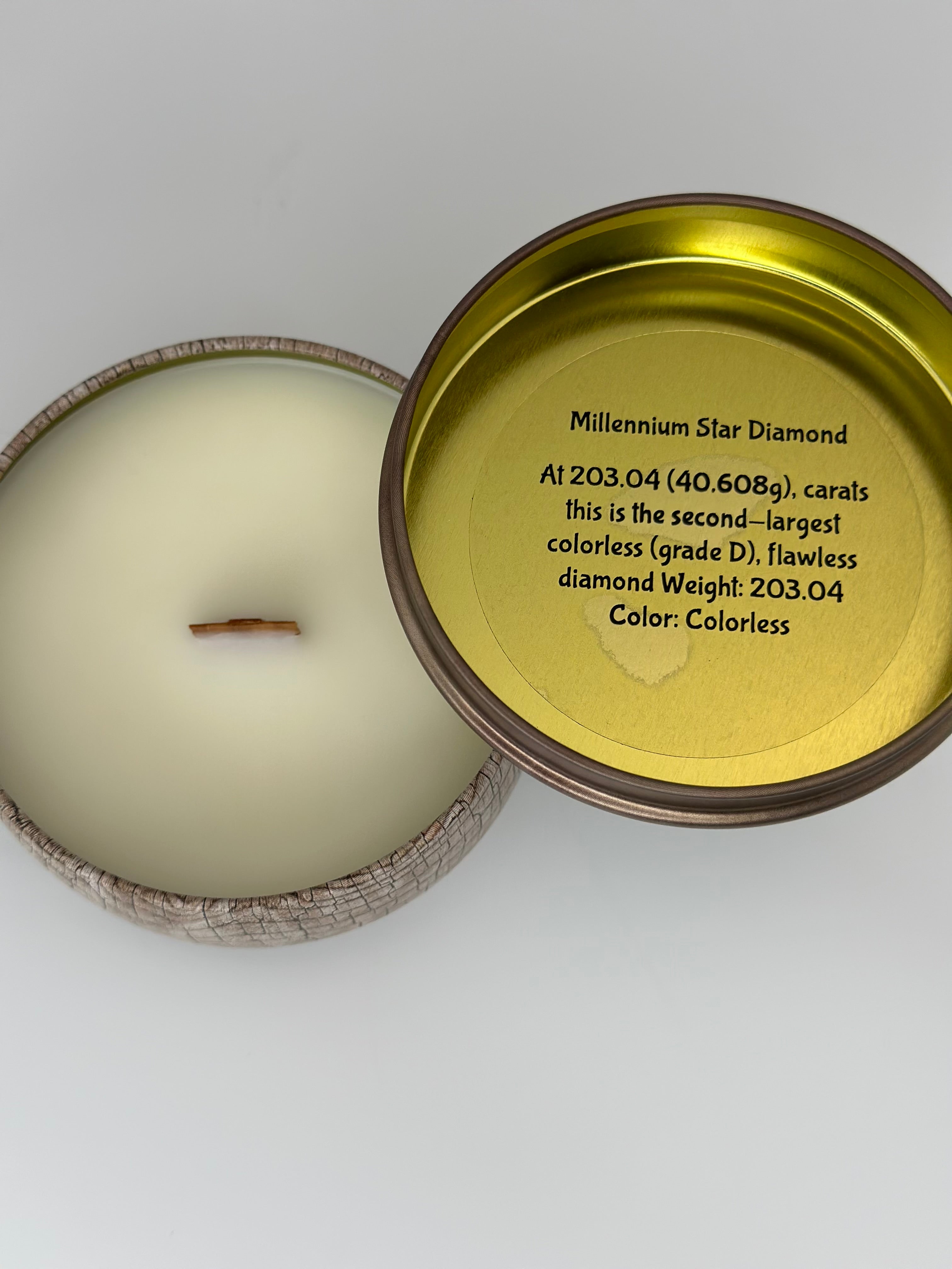 Millennium Star Diamond Candle