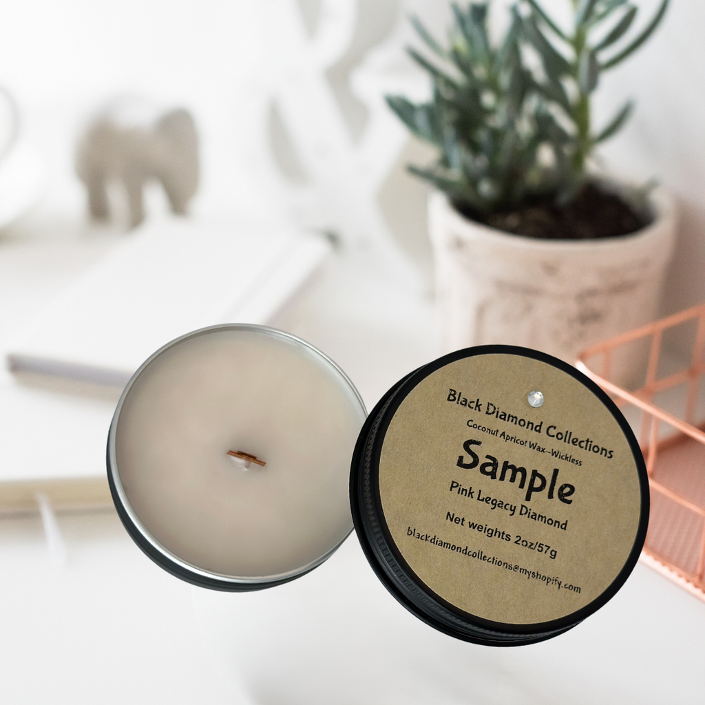 Pink Legacy Diamond Candle