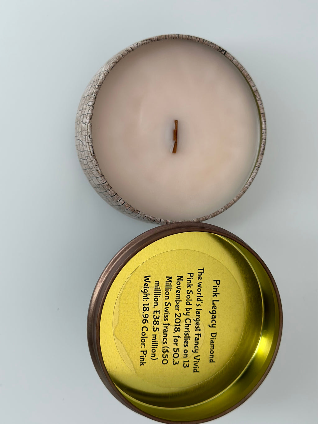 Pink Legacy Diamond Candle