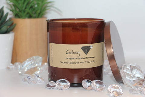 Centenary Diamond - Amber Straight Black Diamond Collection 7oz